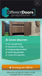 Mobile Screenshot of differentdoors.nl